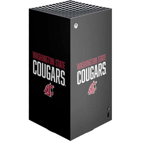Washington State University Cougars XBox Series X Digital Edition Console Skin